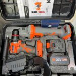 کیت دریل و مینی فرز پی ام مدل KIT-DM دوباتری - تصویر 3