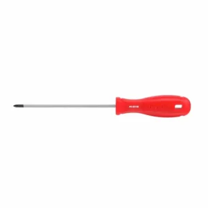 پیچگوشتی چهارسو رونیکس مدل RH-2837 سایز 3x100 میلیمتر با دسته پلاستیکی قرمز PVC