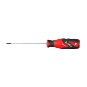 پیچگوشتی چهارسو رونیکس مدل RH-2836 سایز 3x100 میلیمتر با دسته TPR ضدلغزش