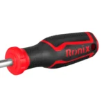 پیچ گوشتی دسته پلاستیکی دورنگ 200*8 دوسو رونیکس مدل RH-2790 - تصویر 4
